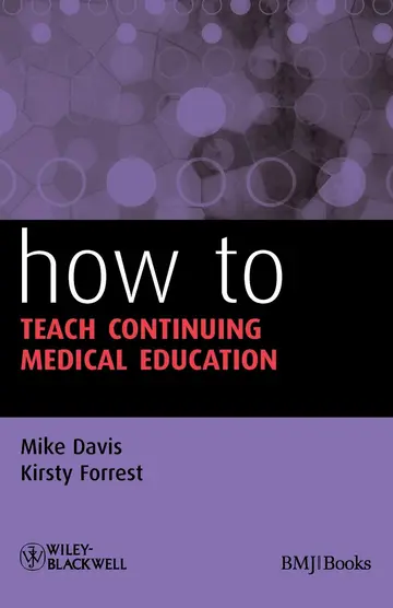 Cover of How to Teach Continuing Medical Education