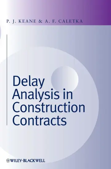 Cover of Delay Analysis in Construction Contracts