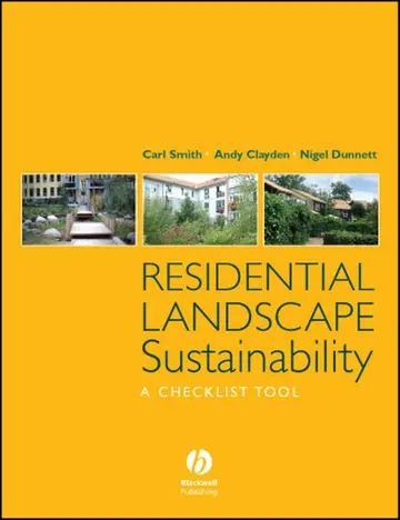 Cover of Residential Landscape Sustainability