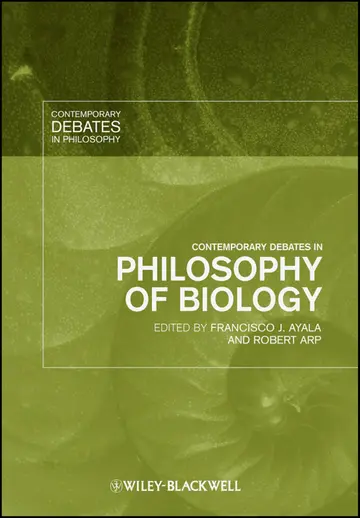 Cover of Contemporary Debates in Philosophy of Biology