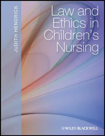 Cover of Law and Ethics in Children's Nursing