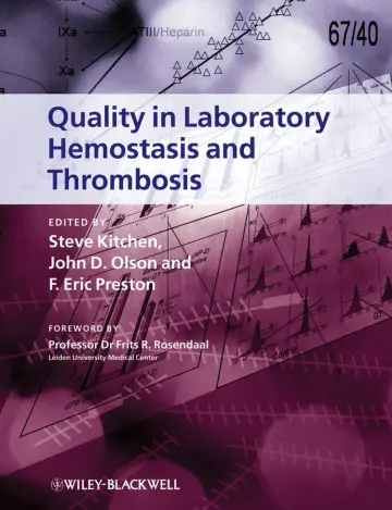 Cover of Quality in Laboratory Hemostasis and Thrombosis