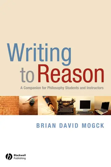 Cover of Writing to Reason