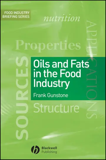 Cover of Oils and Fats in the Food Industry