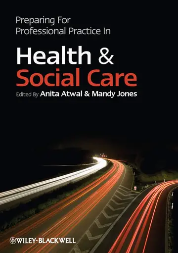 Cover of Preparing for Professional Practice in Health and Social Care