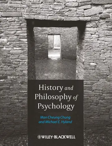 Cover of History and Philosophy of Psychology