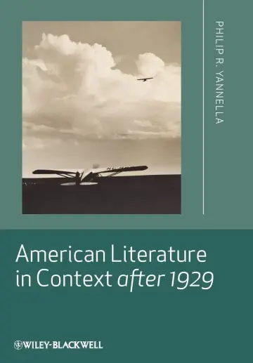 Cover of American Literature in Context after 1929