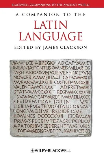 Cover of A Companion to the Latin Language