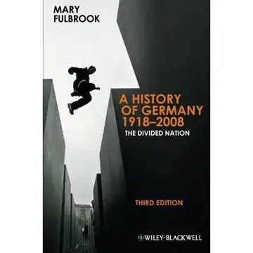 Cover of A History of Germany 1918 – 2008