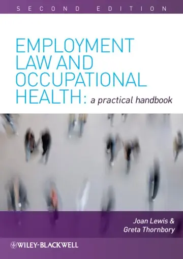 Cover of Employment Law and Occupational Health