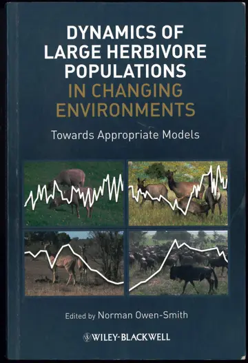 Cover of Dynamics of Large Herbivore Populations in Changing Environments