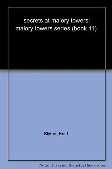 Cover of Secrets at Malory Towers