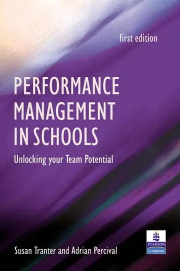 Cover of Performance Management in Schools