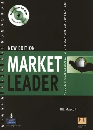 Cover of Market Leader Pre-Intermediate Teacher's Resource Book NE for pack