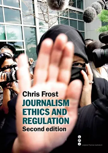 Cover of Journalism Ethics and Regulation