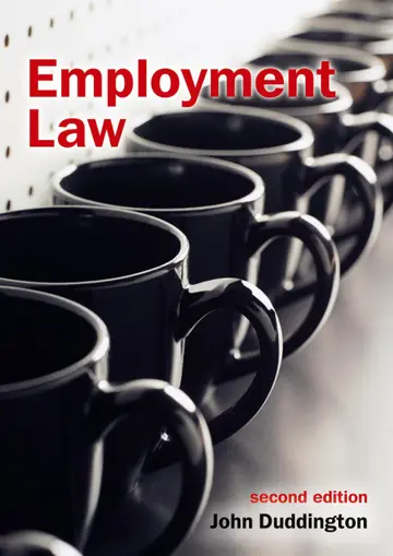 Cover of Employment Law
