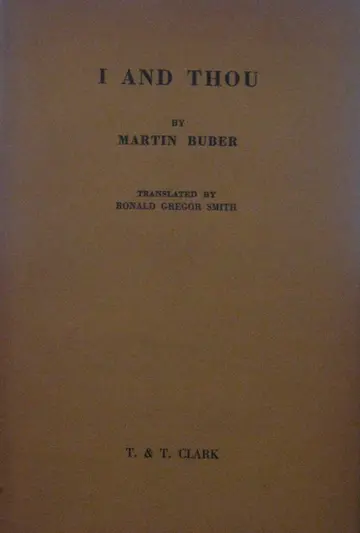 Cover of I and Thou