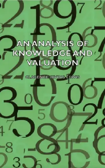 Cover of An Analysis of Knowledge and Valuation