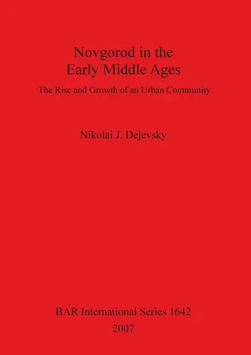 Cover of Novgorod in the Early Middle Ages