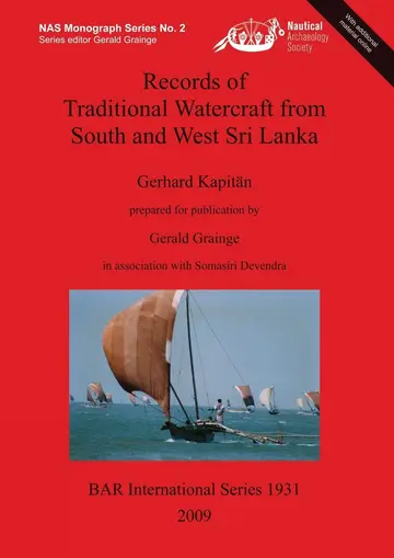 Cover of Records of Traditional Watercraft from South and West Sri Lanka