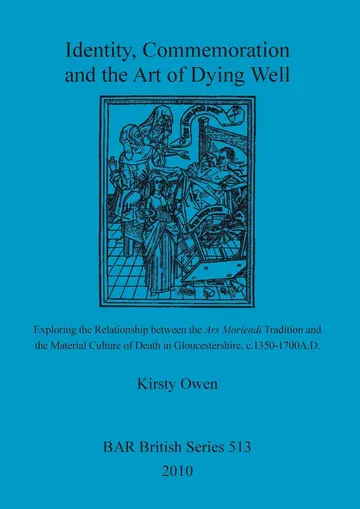 Cover of Identity, Commemoration and the Art of Dying Well
