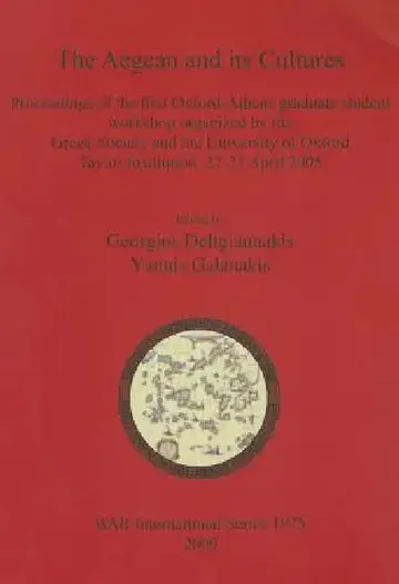 Cover of The Aegean and its Cultures