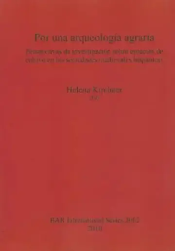 Cover of Por una arqueología agraria