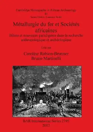 Cover of Métallurgie du fer et Sociétés africaines