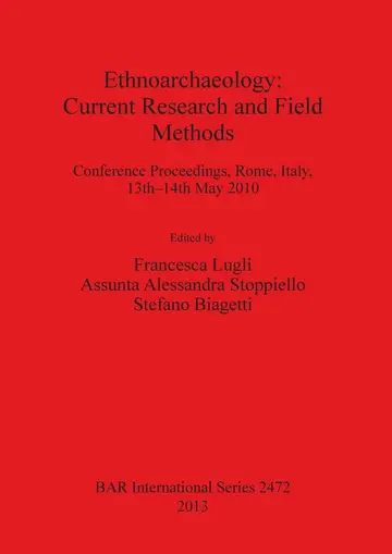 Cover of Ethnoarchaeology
