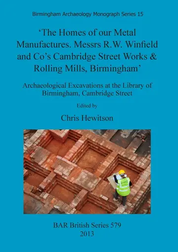Cover of The Homes of our Metal Manufactures. Messrs R.W. Winfield and Co's Cambridge Street Works & Rolling Mills Birmingham'