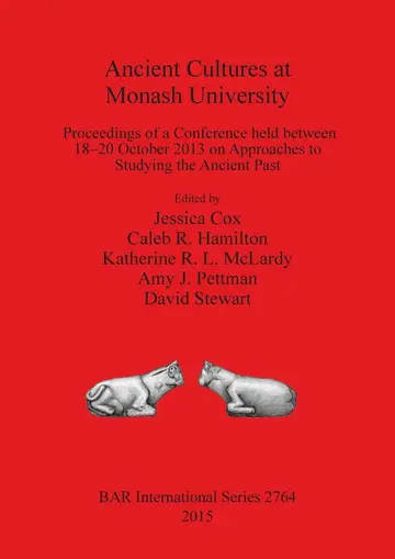 Cover of Ancient Cultures at Monash University