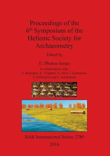 Cover of Proceedings of the 6th Symposium of the Hellenic Society of Archaeometry