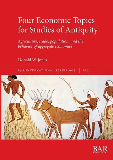 Cover of Four Economic Topics for Studies of Antiquity
