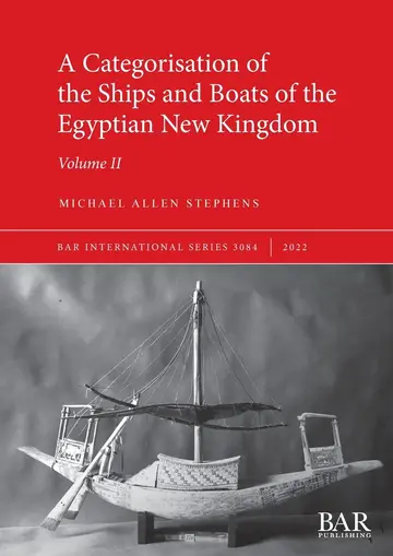 Cover of A Categorisation of the Ships and Boats of the Egyptian New Kingdom