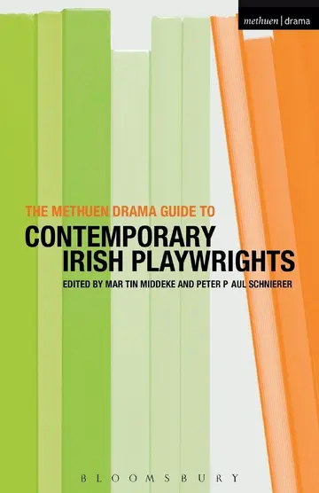 Cover of The Methuen Drama Guide to Contemporary Irish Playwrights