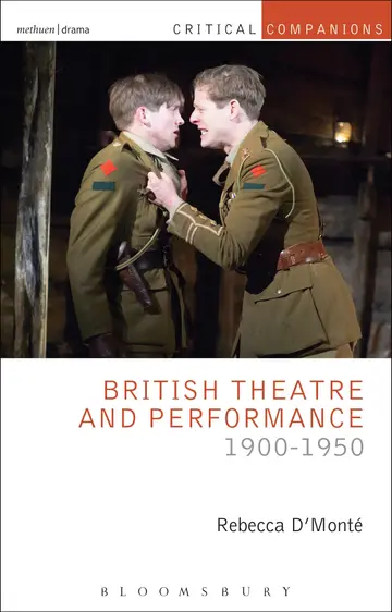 Cover of British Theatre and Performance 1900-1950