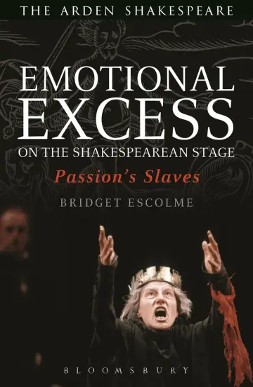 Cover of Emotional Excess on the Shakespearean Stage