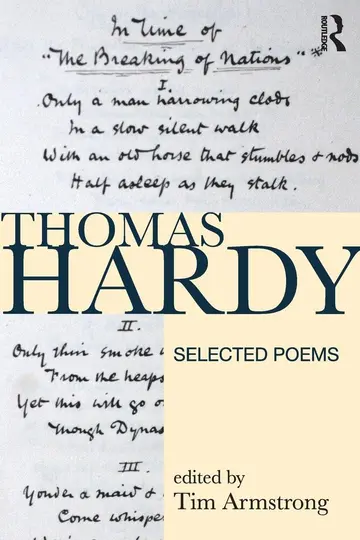 Cover of Thomas Hardy