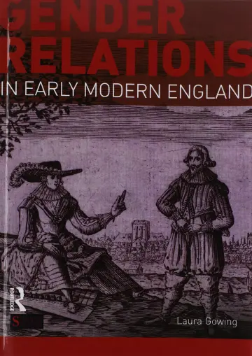 Cover of Gender Relations in Early Modern England