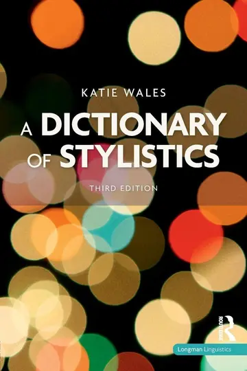 Cover of A Dictionary of Stylistics