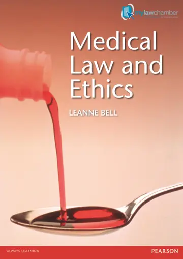 Cover of Medical Law and Ethics