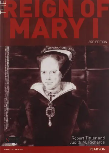 Cover of The Reign of Mary I