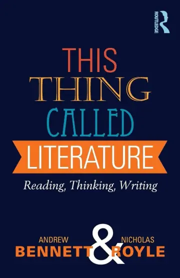 Cover of This Thing Called Literature