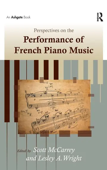 Cover of Perspectives on the Performance of French Piano Music