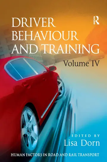 Cover of Driver Behaviour and Training (4)