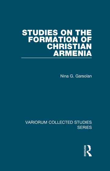Cover of Studies on the Formation of Christian Armenia