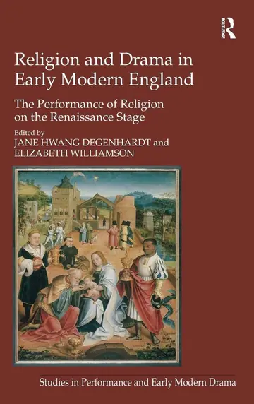 Cover of Religion and Drama in Early Modern England