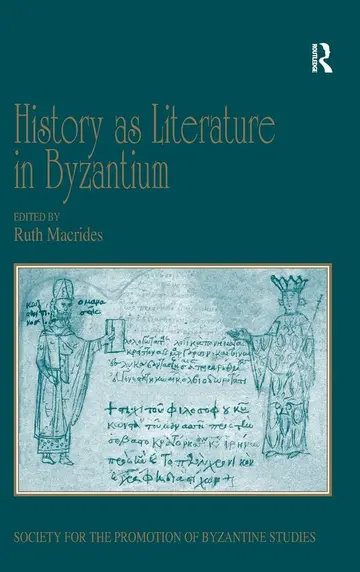 Cover of History as Literature in Byzantium