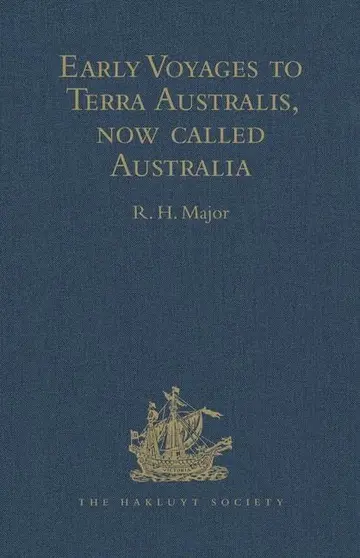 Cover of Early Voyages to Terra Australis, Now Called Australia