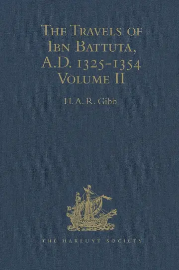 Cover of The Travels of Ibn Battuta, A.D. 1325-1354